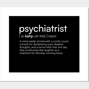 Psychiatrist Definition Posters and Art